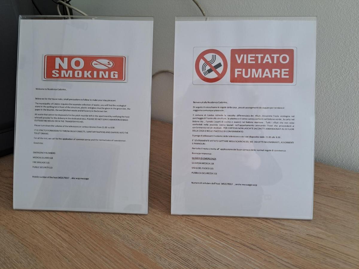 Ferienwohnung Residenza Cadorina Calalzo di Cadore Exterior foto